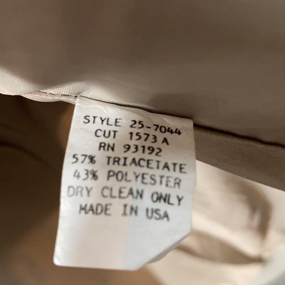 IRIS SINGER 6-BUTTON BLAZER MINT GREEN SKIRT SUIT SZ 6 JKT/SZ 8 SKIRT - Picture 12 of 16